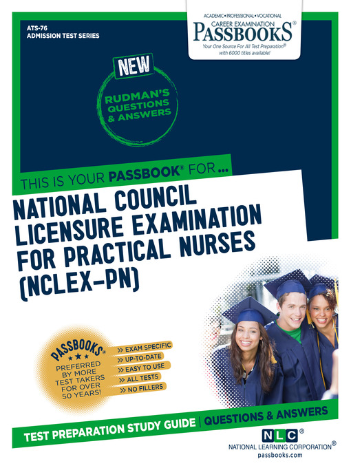 Cover image for NATIONAL COUNCIL LICENSURE EXAMINATION FOR PRACTICAL NURSES (NCLEX-PN)
